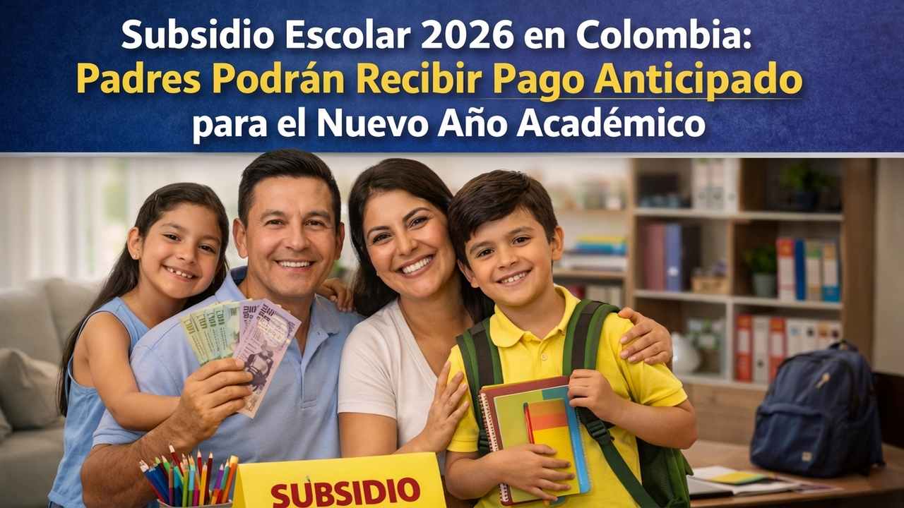 qué es el subsidio escolar 2026