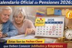 qué incluye el calendario oficial de